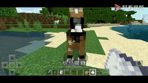 我的世界里的马怎么骑