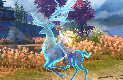 诛仙手游如何下坐骑